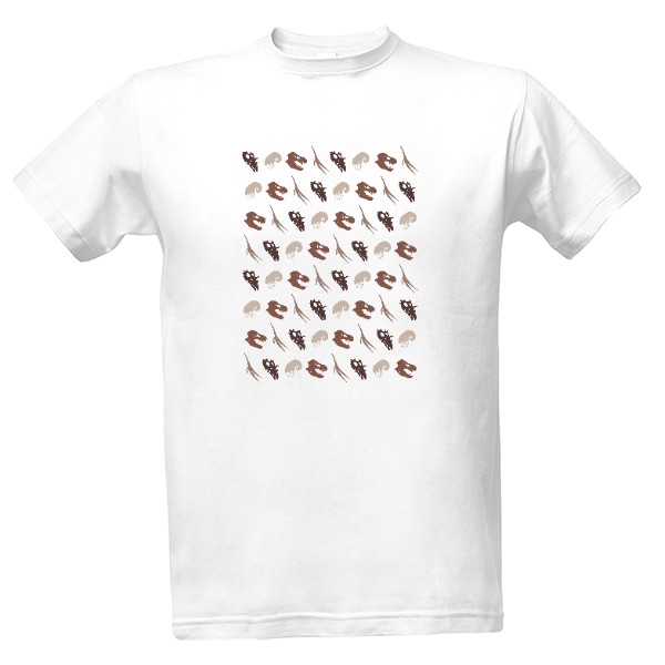 Tričko s potiskem Motiv s dinosaury