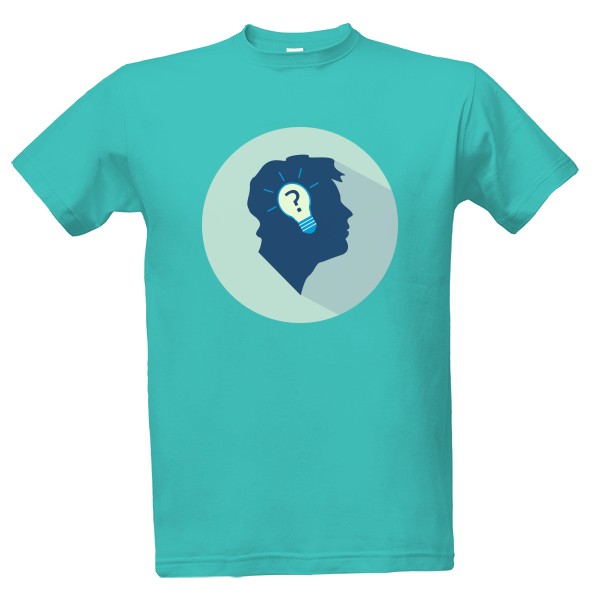 Tričko s potiskem myslitel