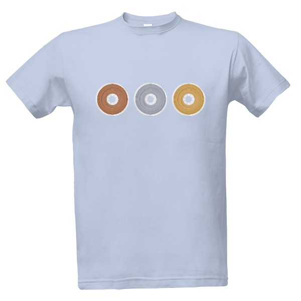 Tričko s potiskem tričko s filamenty pro 3D tisk